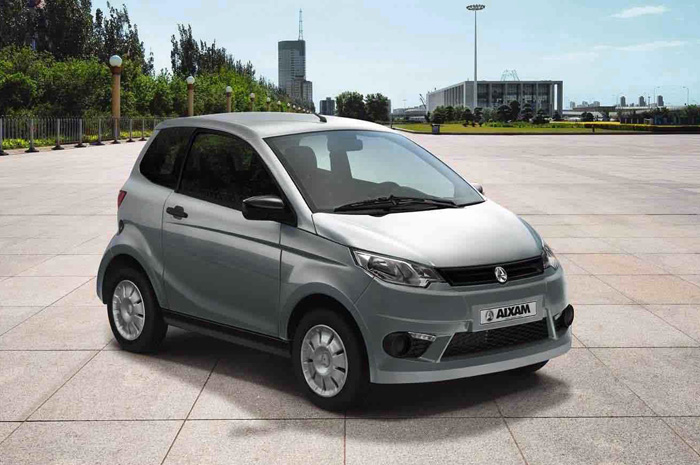 Voiture grise sans permis (AIXAM)